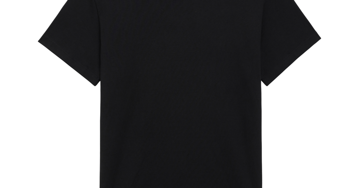 Plain black tshirts best sale