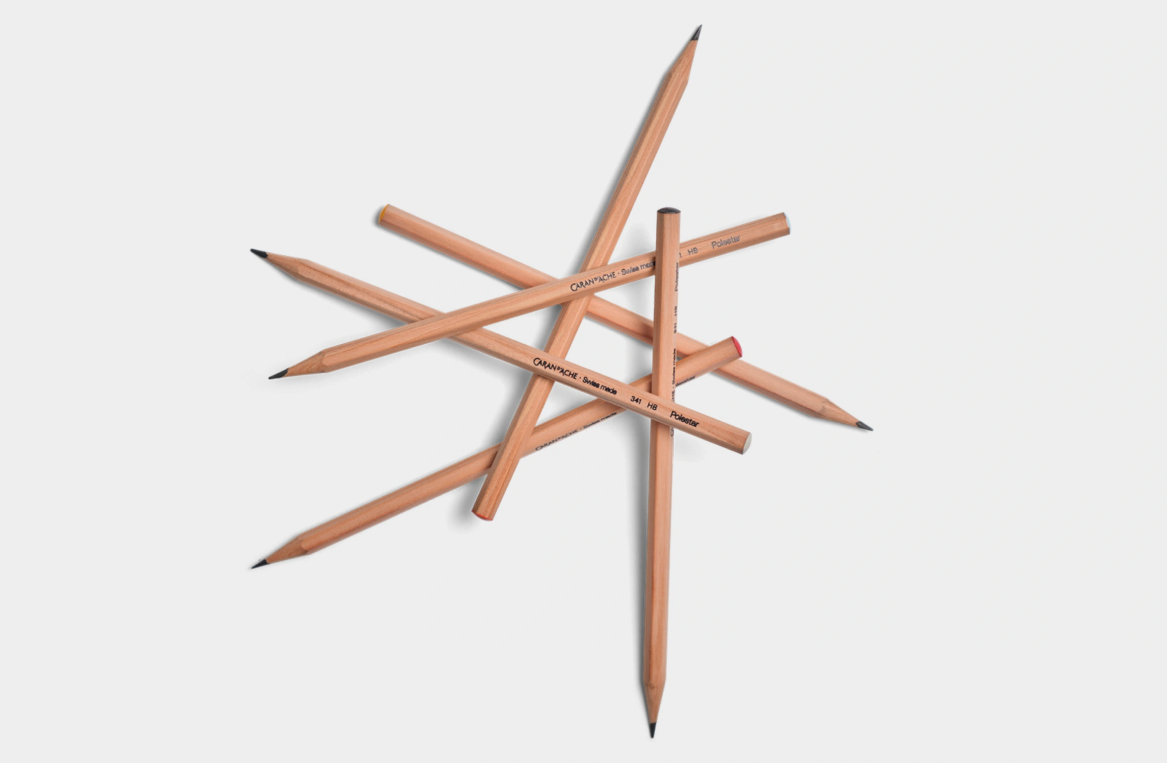 Package with 6 pencils