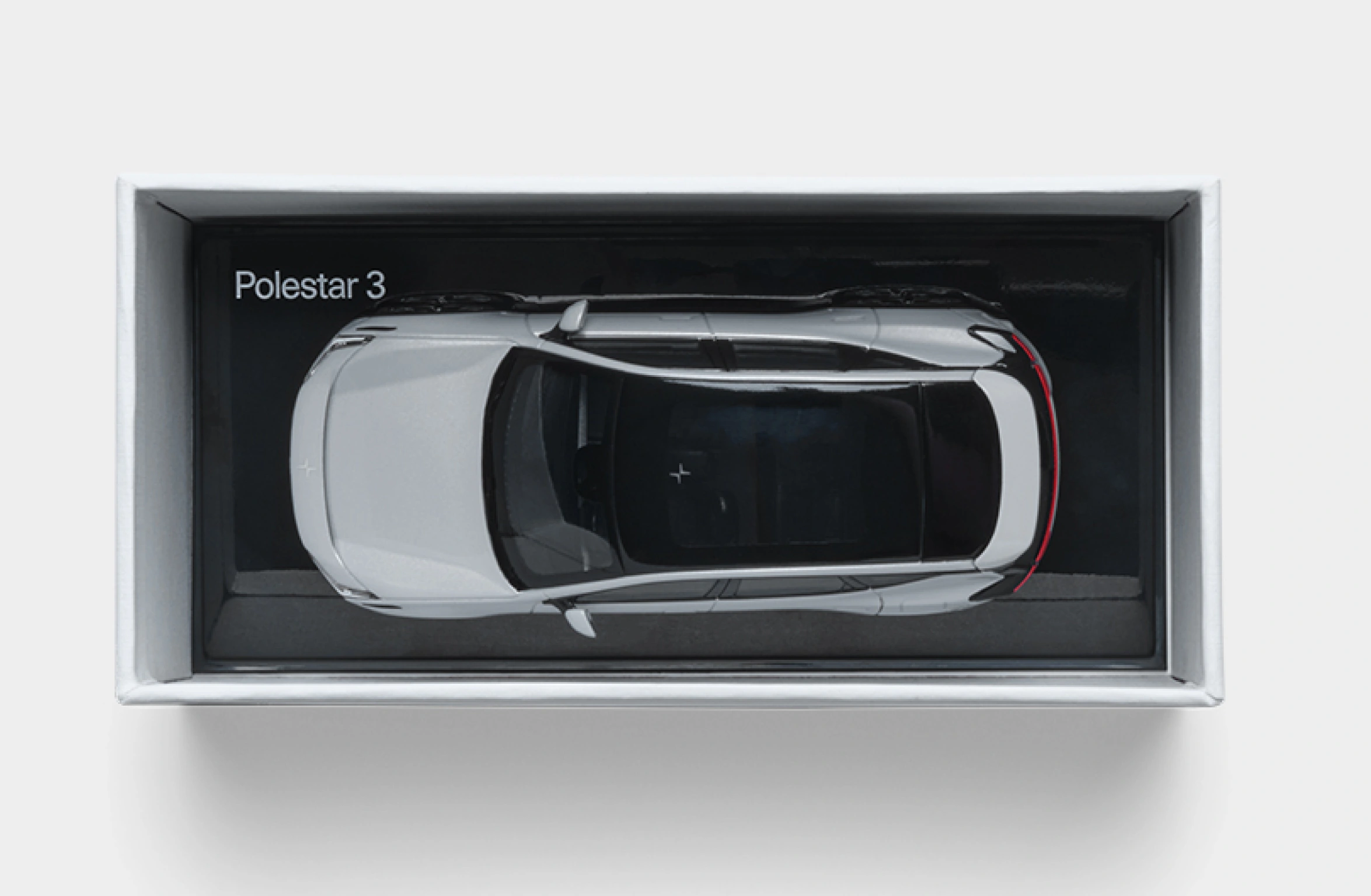 Polestar 3 skalamodel i størrelsesforholdet 1:43 magnesium