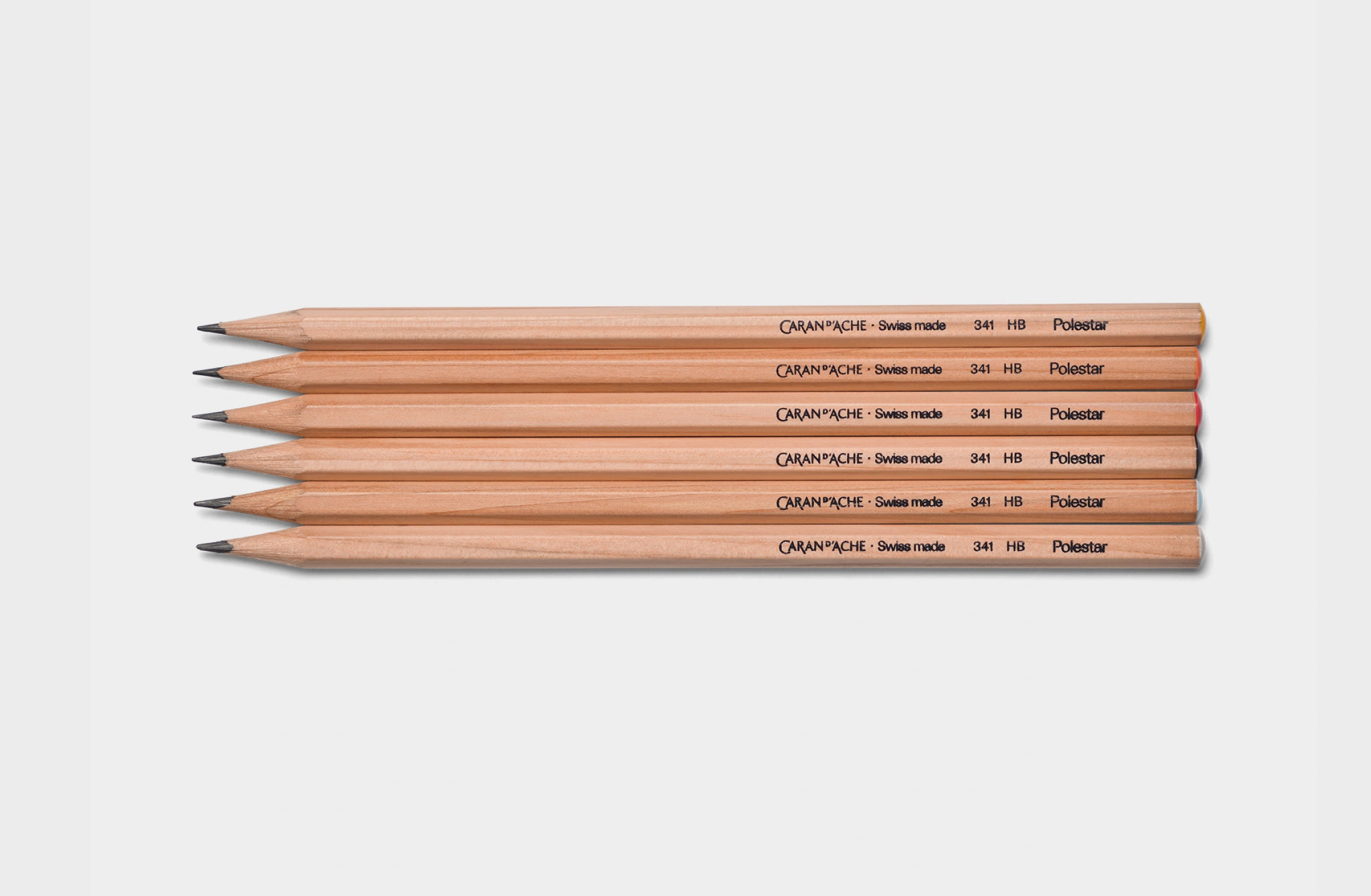 Package with 6 pencils