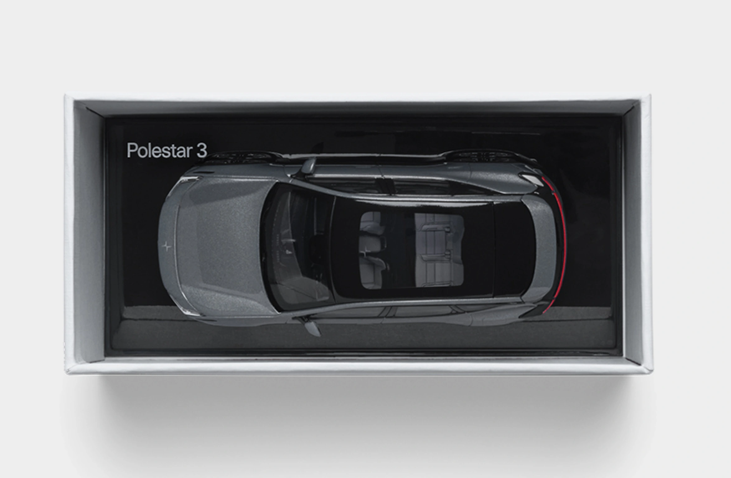 Polestar 3 Scale model 1:43 in color thunder