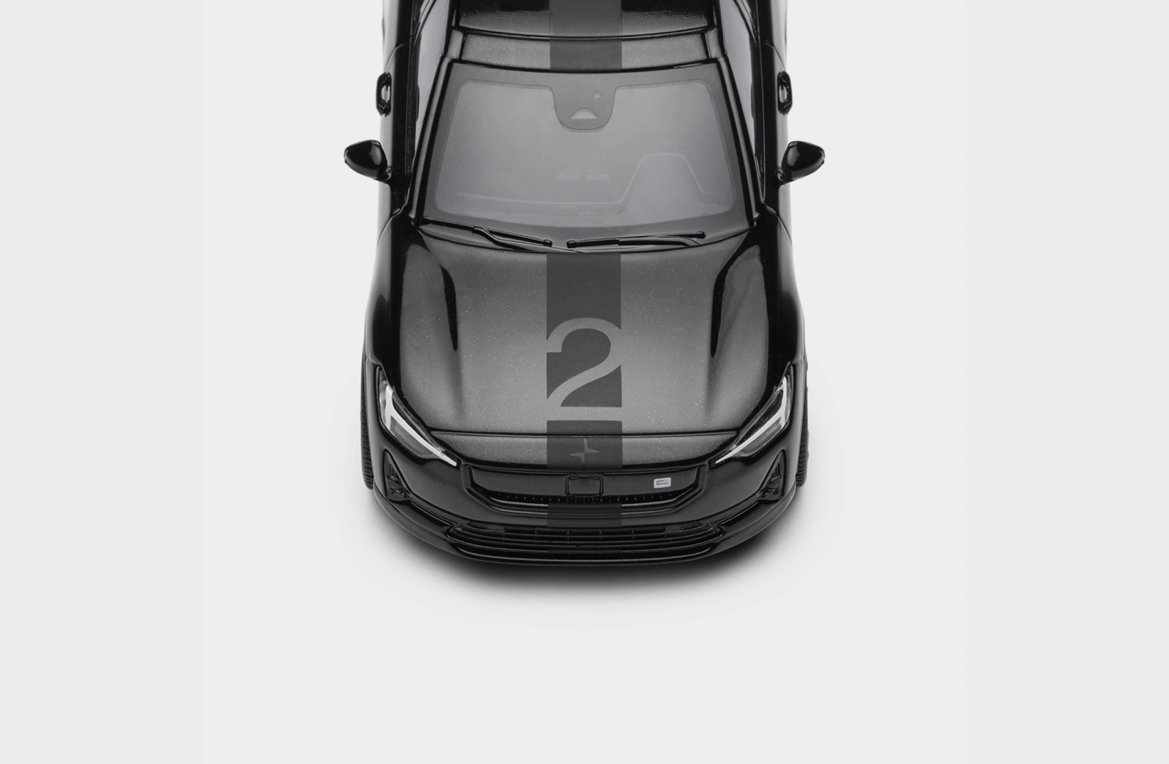 Polestar 2 BST Edition 230, skalamodel i størrelsesforholdet 1:43 black