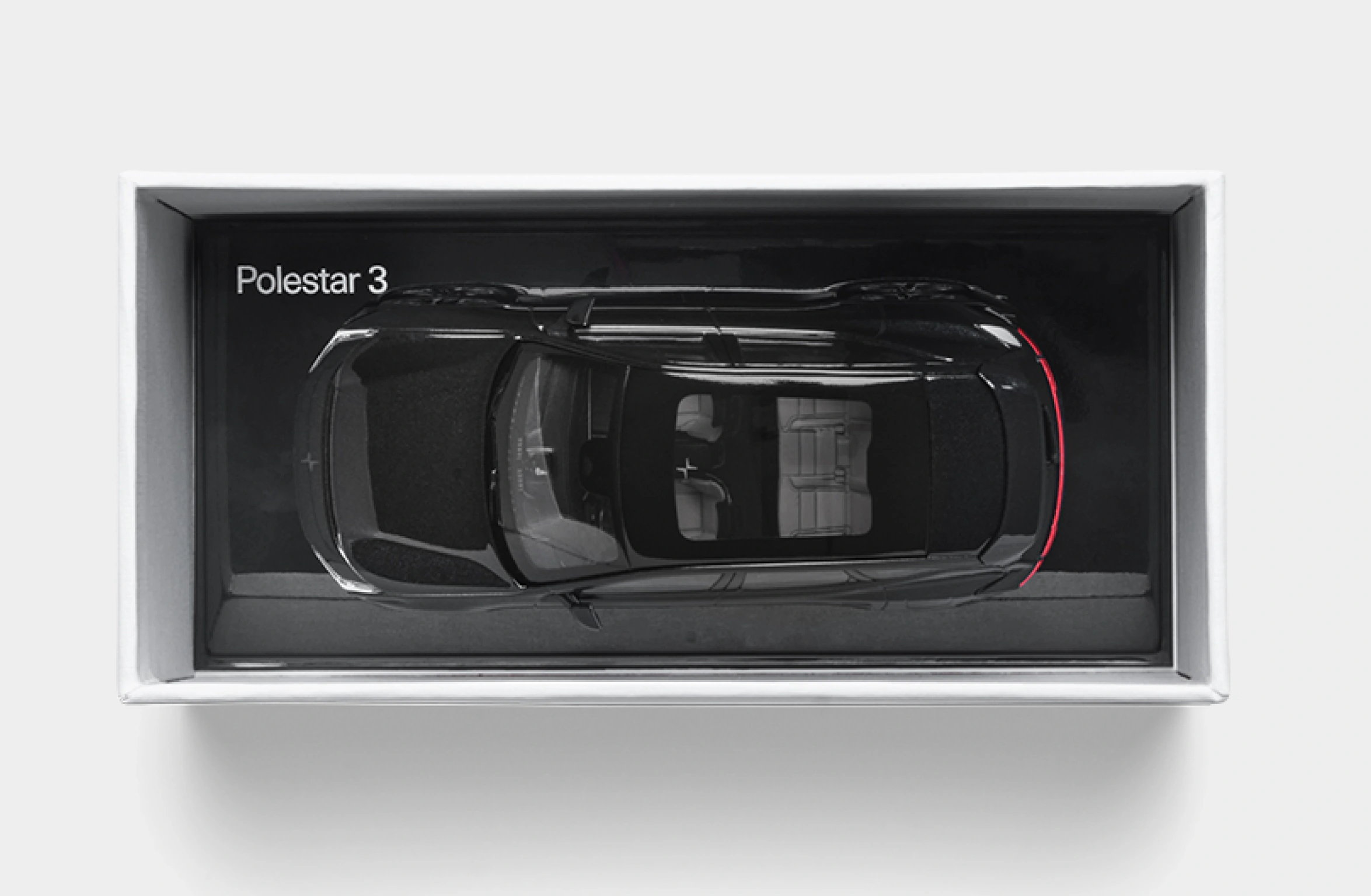 Polestar 3 skalamodel i størrelsesforholdet 1:43 space