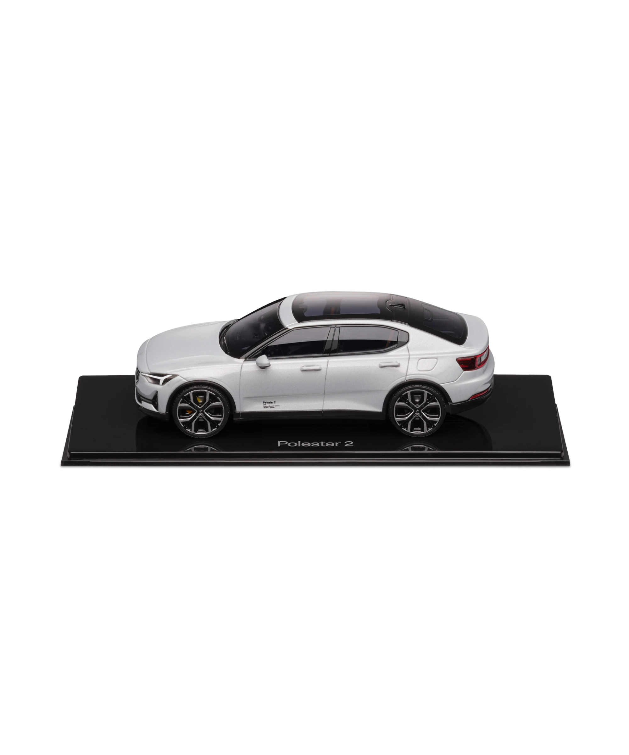 Polestar 2 MY21, 1:43 Scale Model in color magnesium