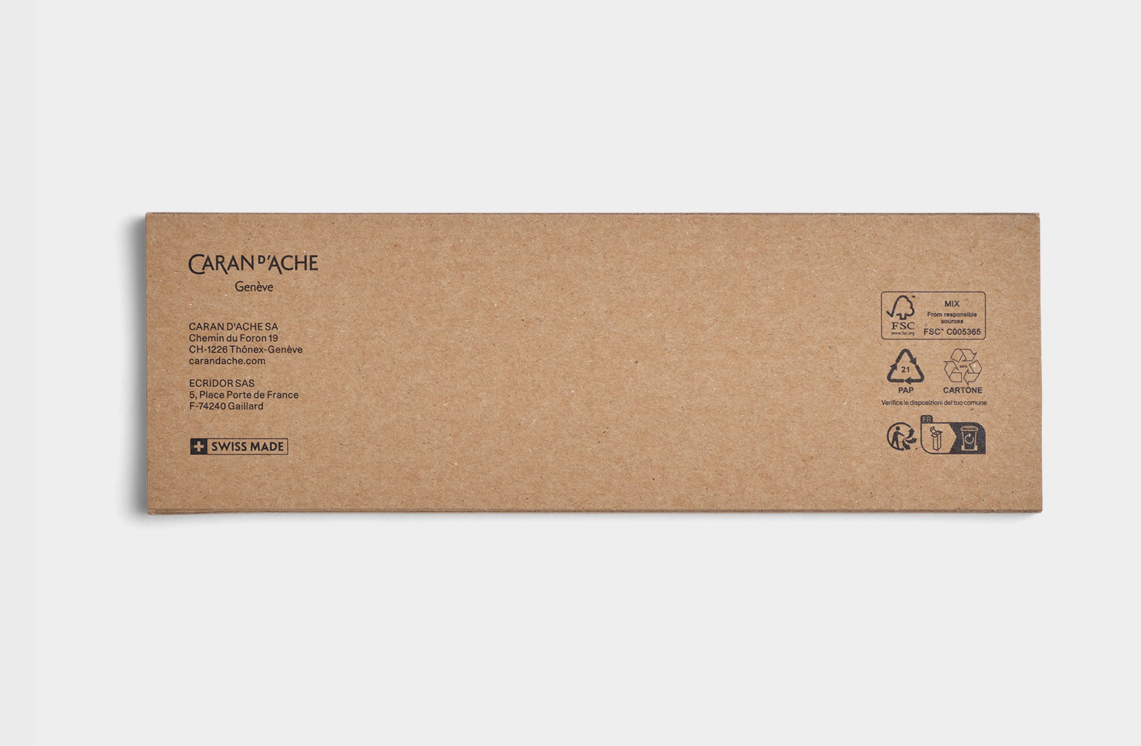 Package with 6 pencils