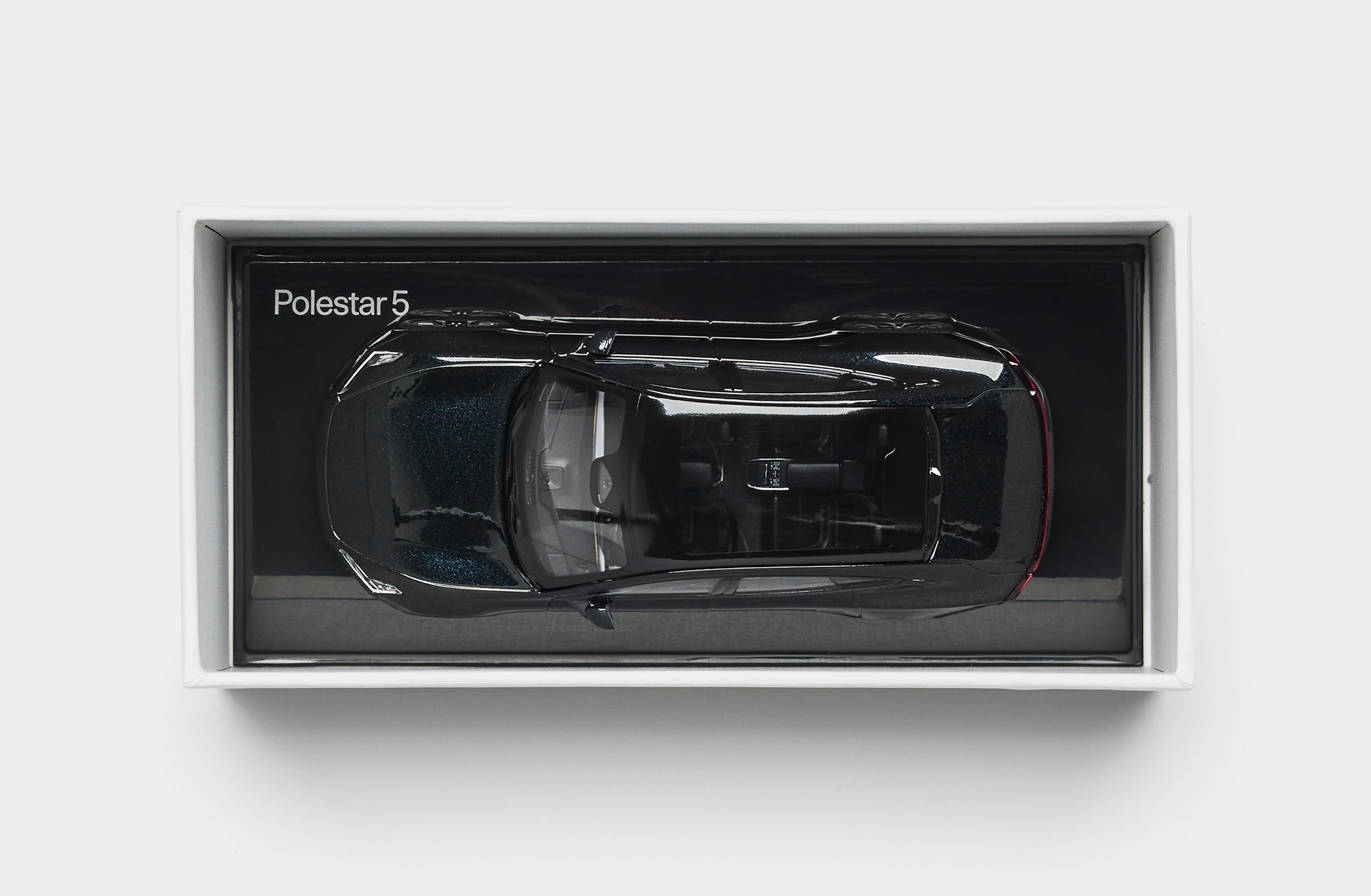 Polestar 5 Scale model 1:43 in color space
