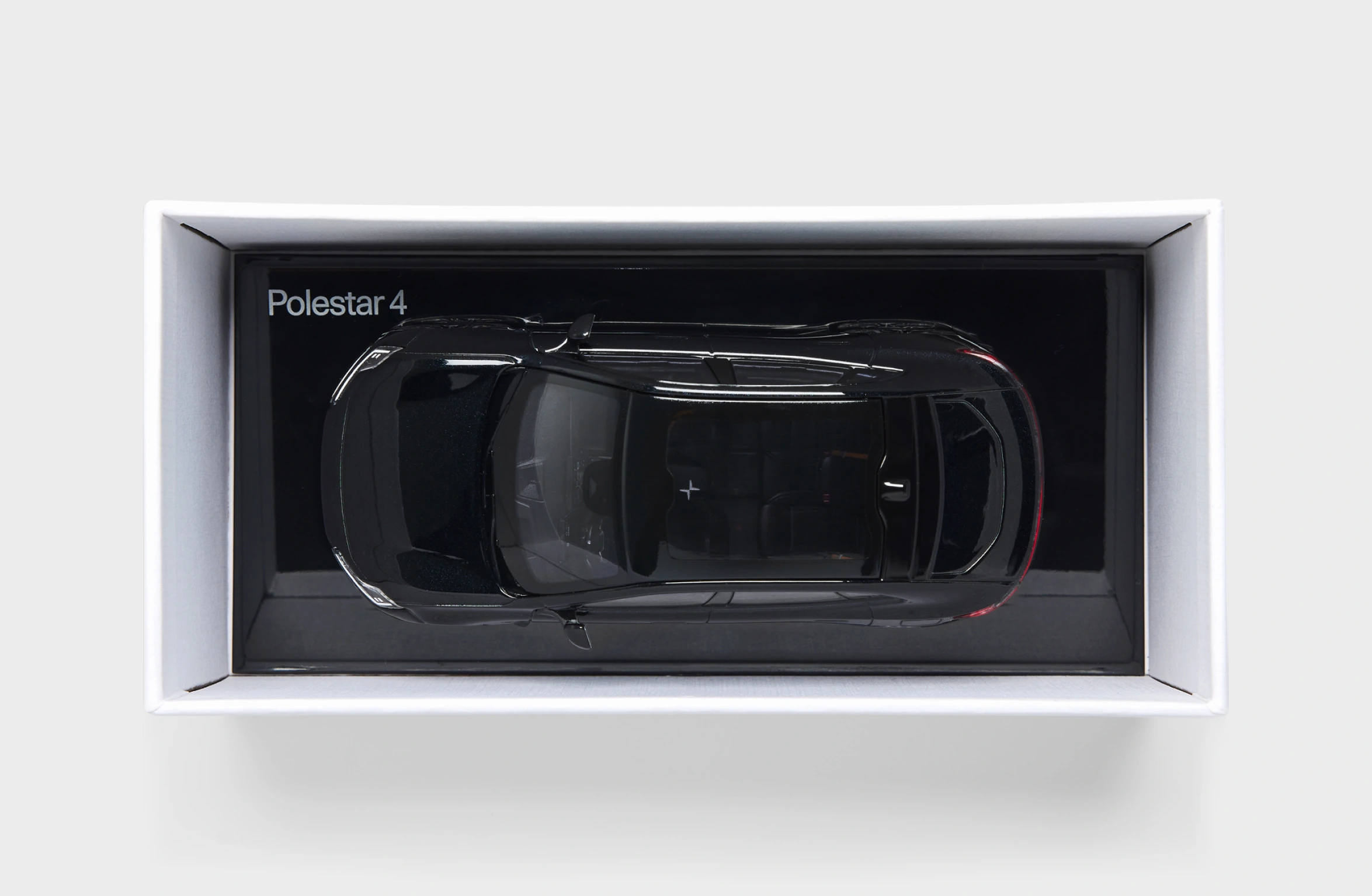 Polestar 4 Scale model 1:43 in color space