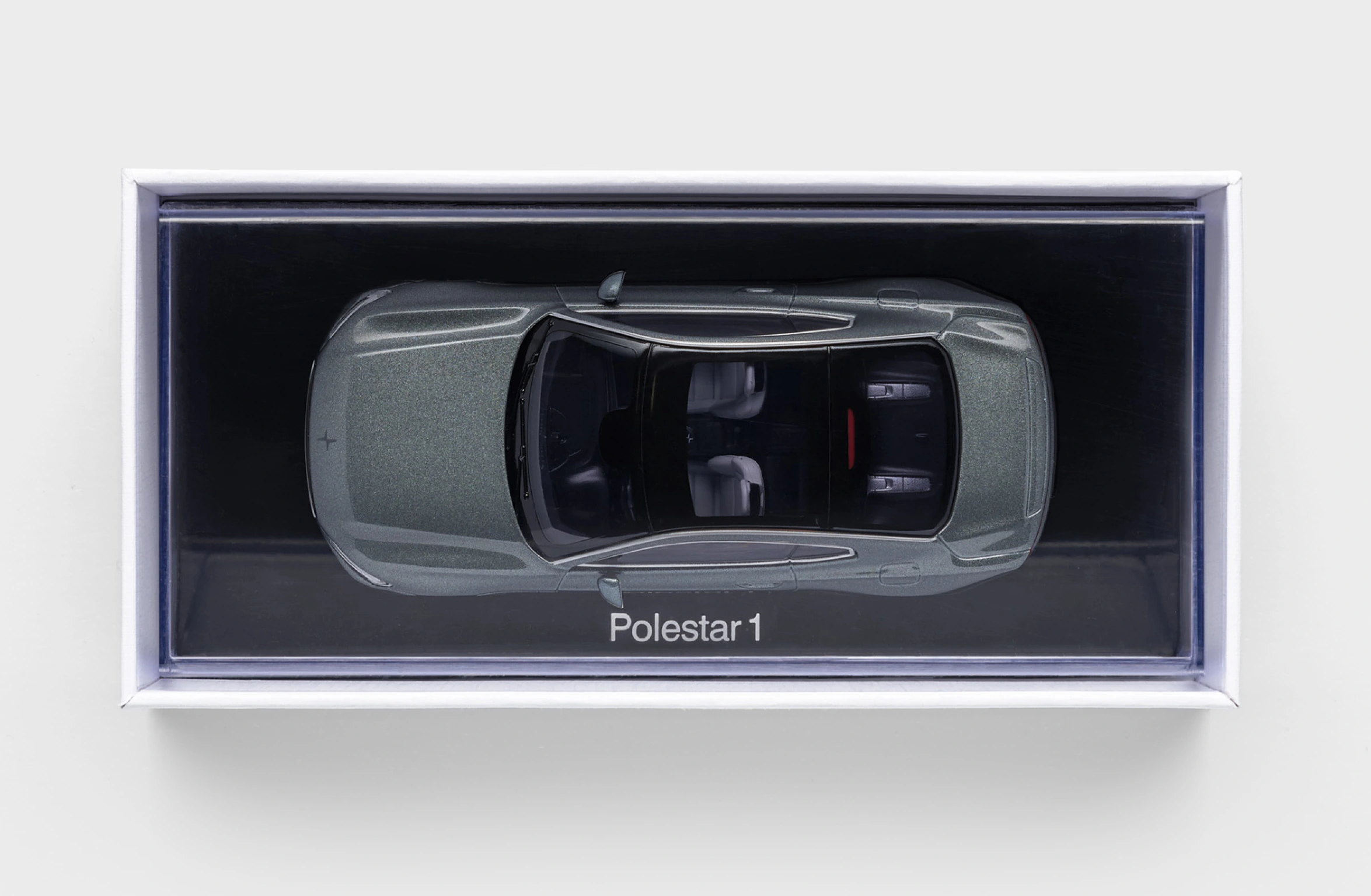 Modellauto Polestar 1 im Maßstab 1:43 im osmium