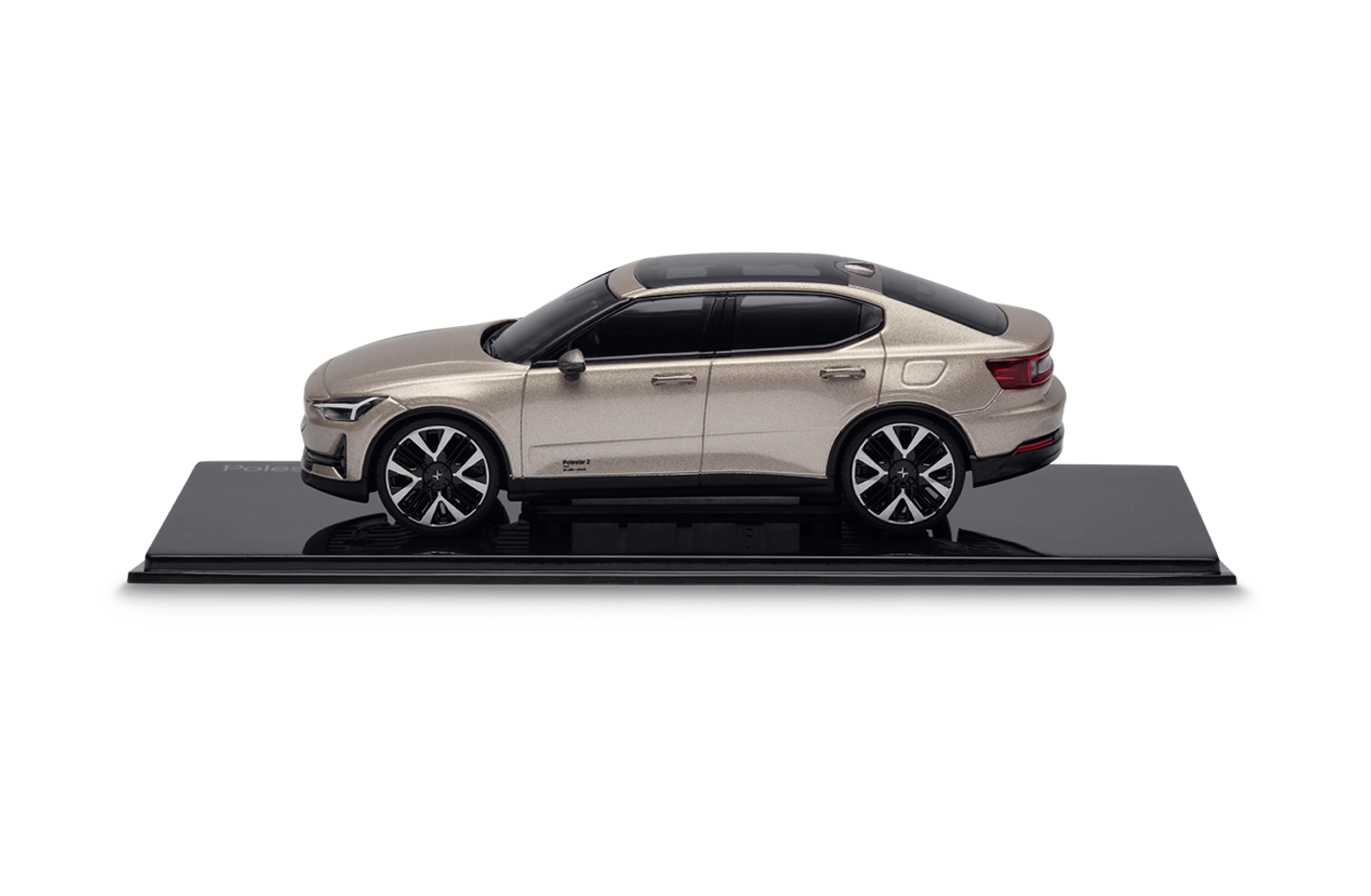 Modellauto Polestar 2 im Maßstab 1:43 im jupiter