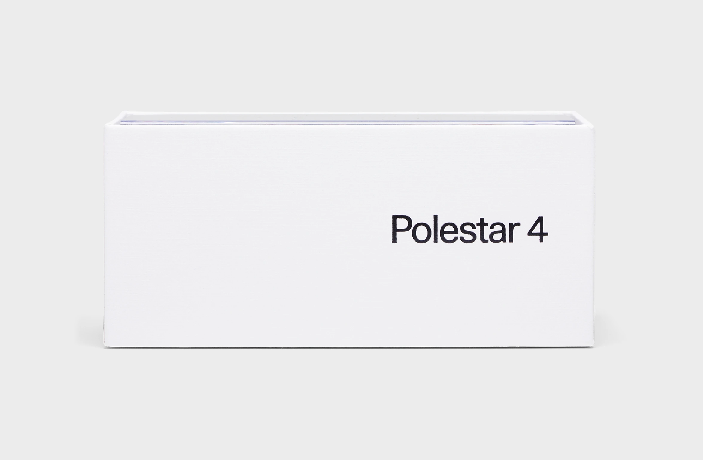 Polestar 4 skalamodell 1:43 i fargen space