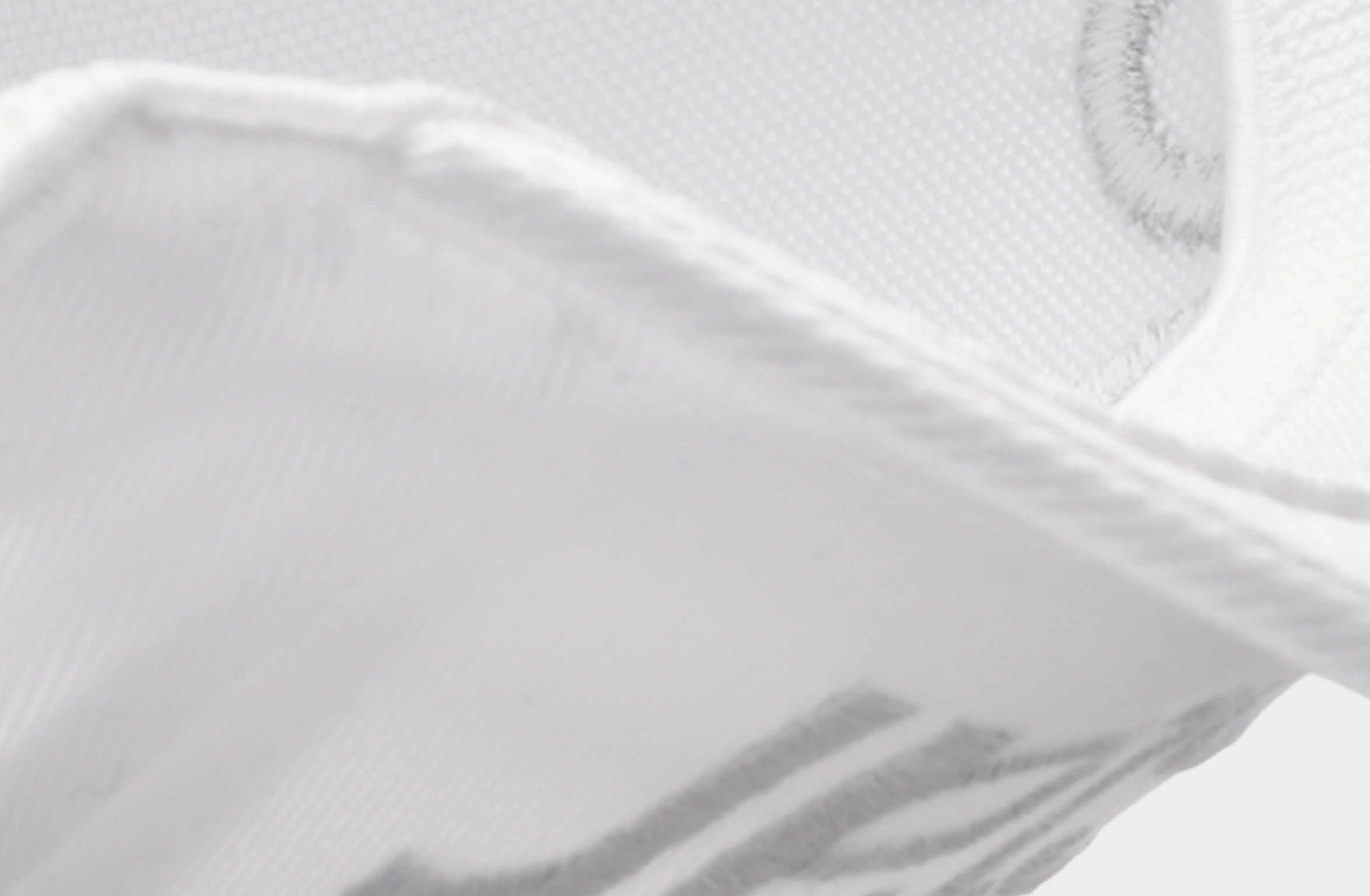 White cap with tone-on-tone Polestar wordmark