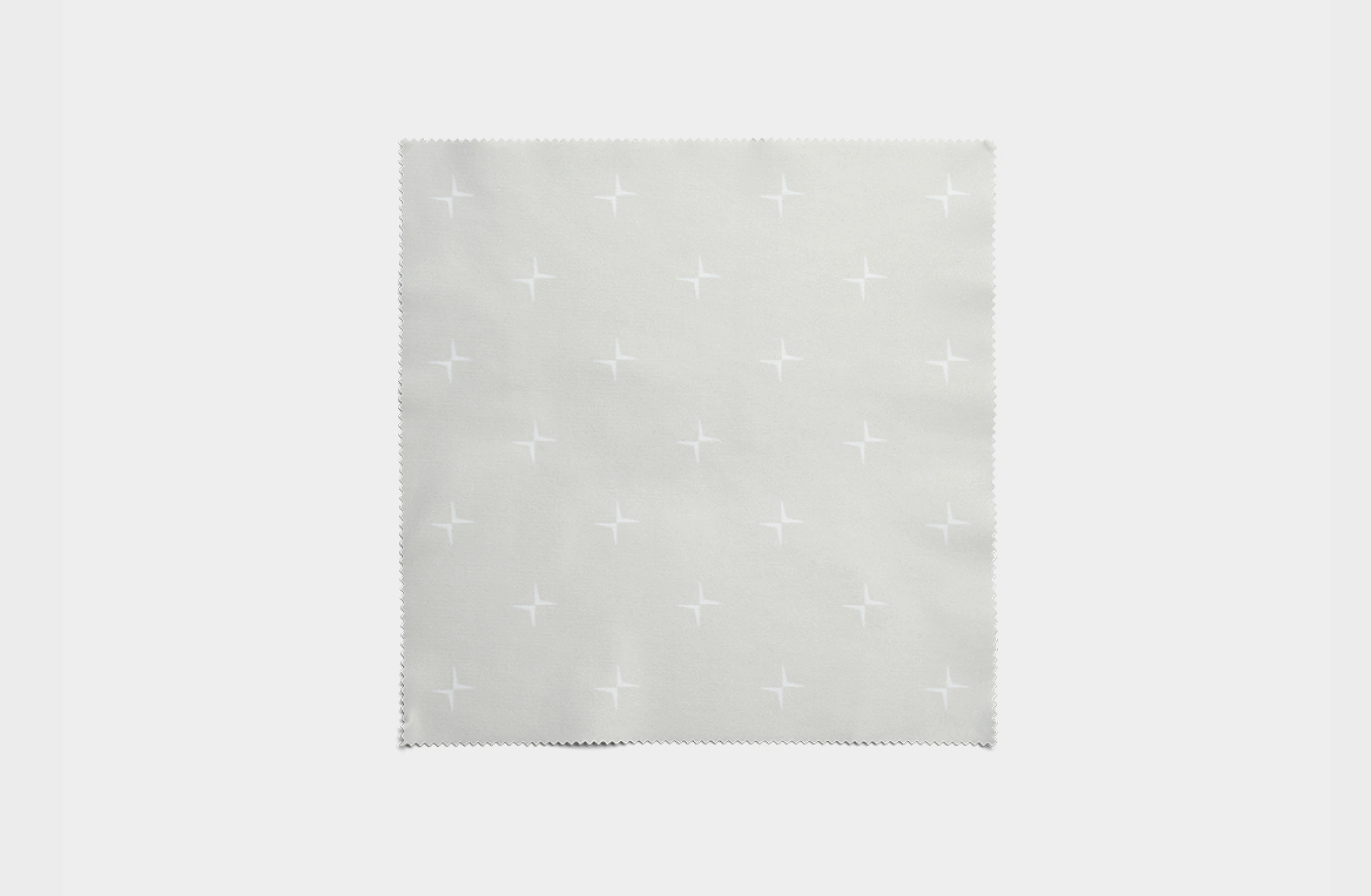 Grey microfibre dry cloth