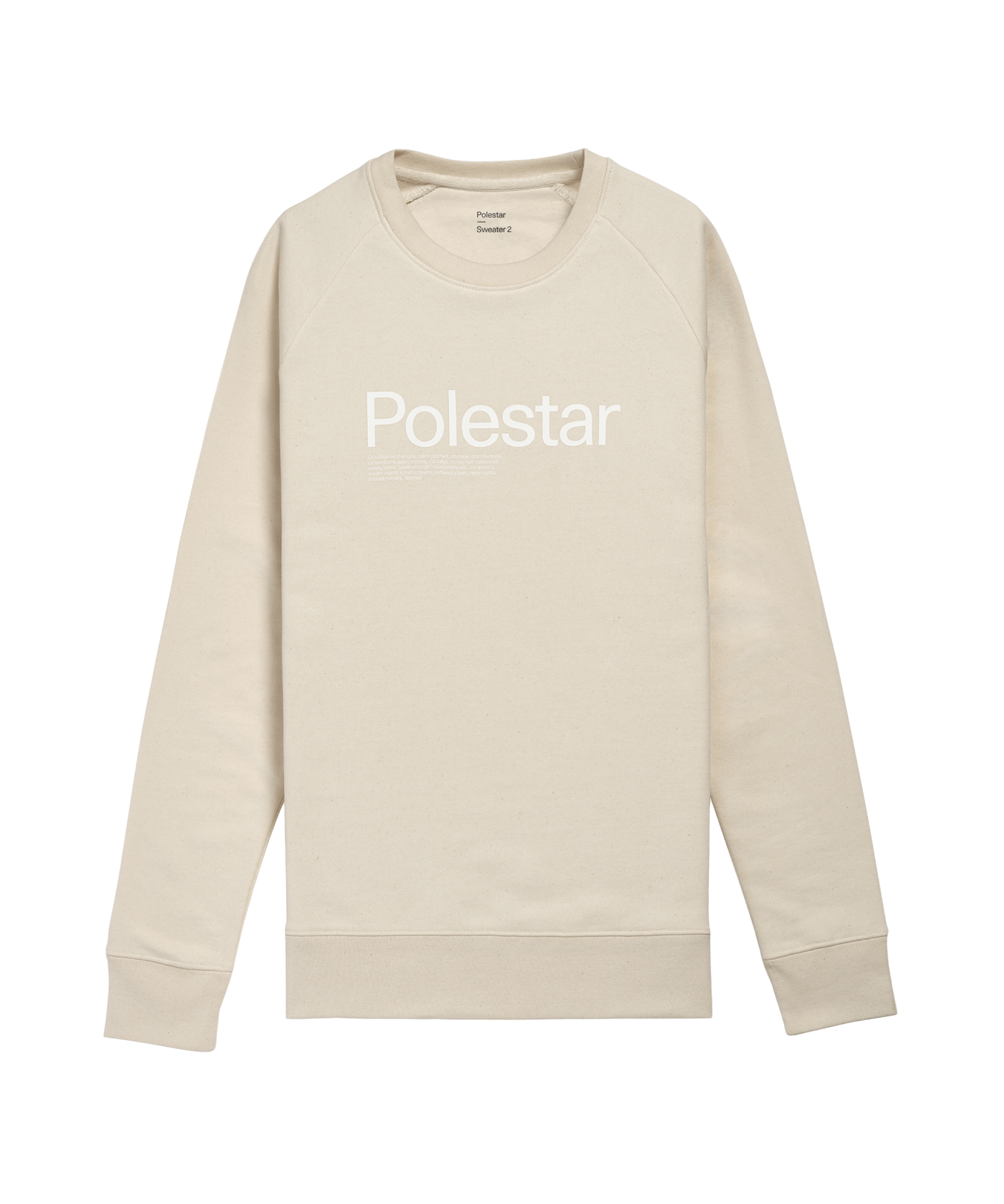 Sweater - Beige - 100% organic cotton | Additionals | Polestar